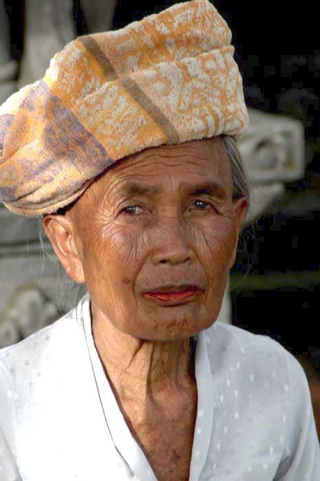 balinese old lady-AsiaPhotoStock