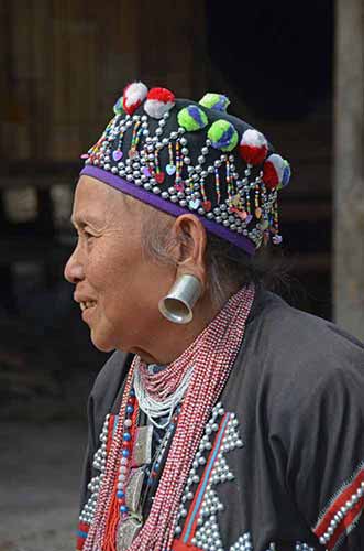 lahu earrings-AsiaPhotoStock