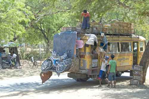 loading the bus-AsiaPhotoStock