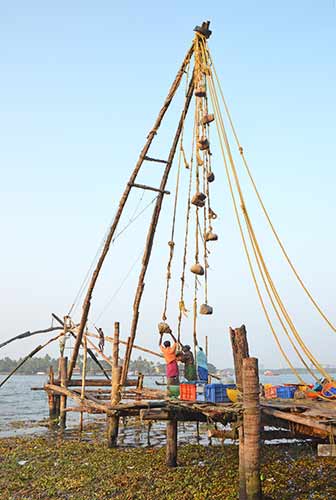 lowering net-AsiaPhotoStock