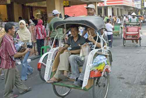 malioboro becak-AsiaPhotoStock