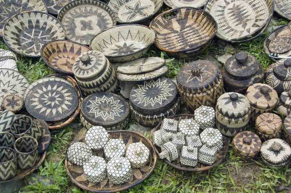 mangyan woven baskets-AsiaPhotoStock