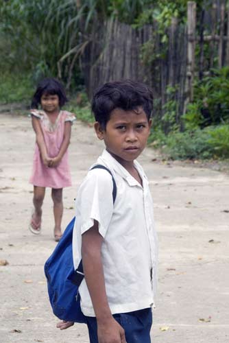 mangyan school boy-AsiaPhotoStock