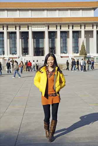 model tiananmen-AsiaPhotoStock