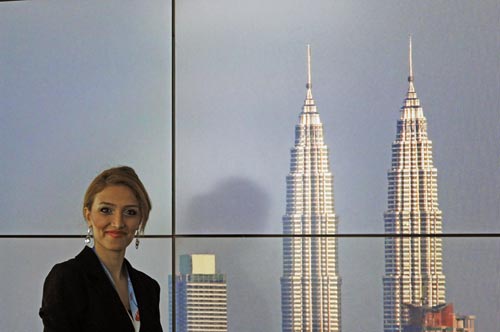 model petronas towers-AsiaPhotoStock