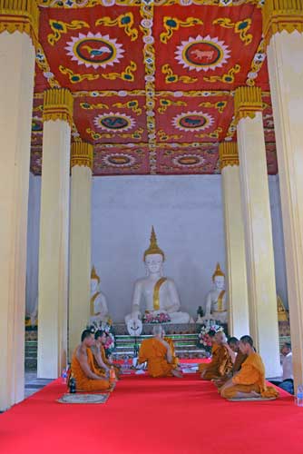 monks at temple-AsiaPhotoStock