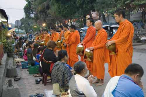 morning alms-AsiaPhotoStock