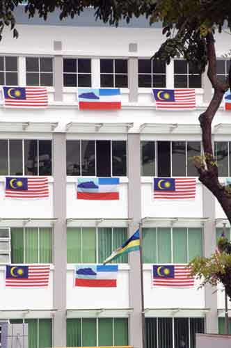 national day flags-AsiaPhotoStock