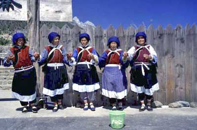 naxi dancers-AsiaPhotoStock