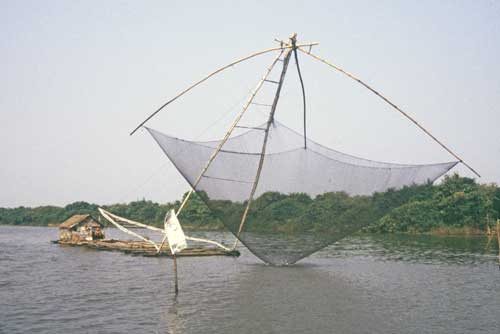 traditional fish net-AsiaPhotoStock