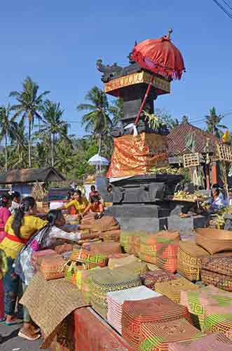 offerings at festival ubud-AsiaPhotoStock