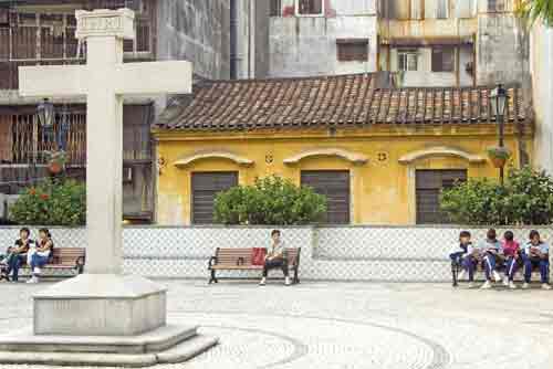 old square in macau-AsiaPhotoStock