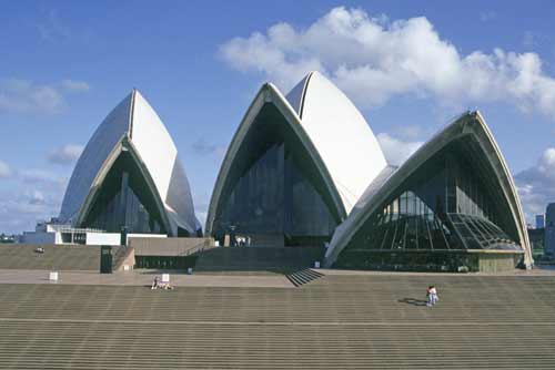 front of opera house-AsiaPhotoStock