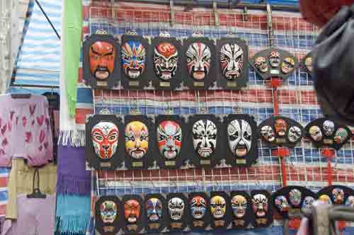 souvenir opera masks-AsiaPhotoStock
