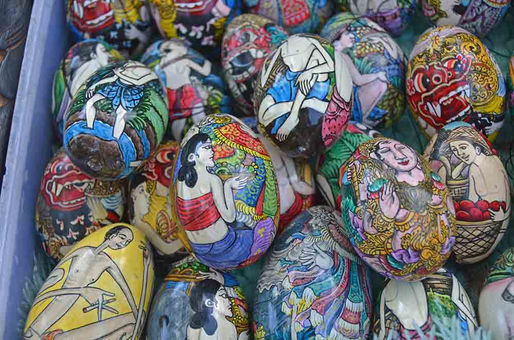 AsiaPhotoStock, painted eggs bali