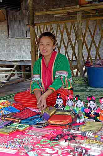 palong lady chiang mai-AsiaPhotoStock