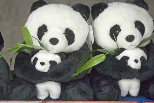 panda toys mount emei-AsiaPhotoStock