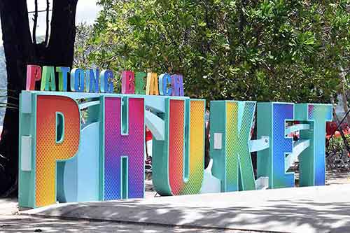 phuket sign patong-AsiaPhotoStock