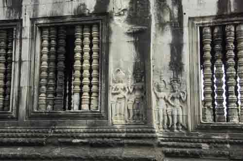 pillars at angkor wat-AsiaPhotoStock