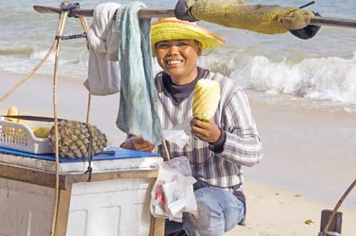 pineapple vendor-AsiaPhotoStock