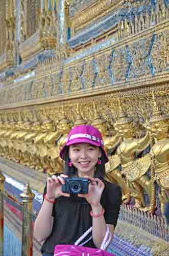 pink hat grand palace-AsiaPhotoStock