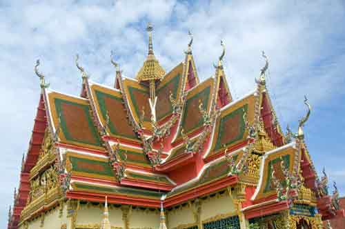 roof at plai laem-AsiaPhotoStock