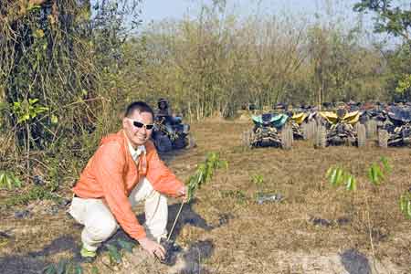 planting a tree-AsiaPhotoStock