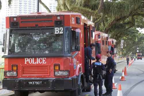 police vans-AsiaPhotoStock