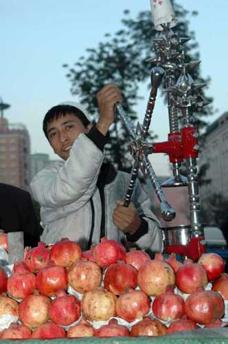 pomegranate juicer-AsiaPhotoStock