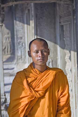 portrait of monk-AsiaPhotoStock