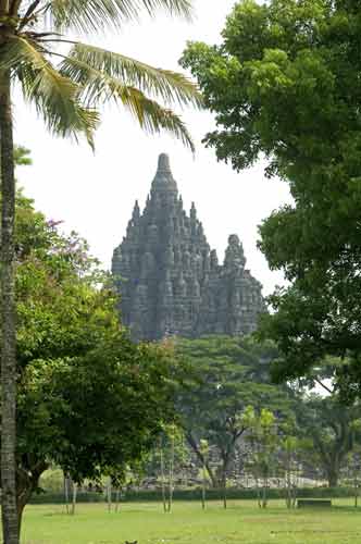 prambanan from road-AsiaPhotoStock