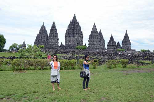 prambanan selfies-AsiaPhotoStock