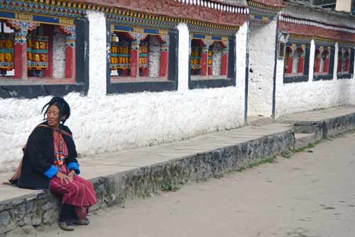 prayer wheel monpa-AsiaPhotoStock