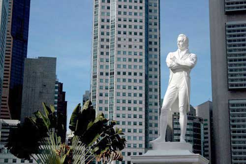 stamford raffles-AsiaPhotoStock