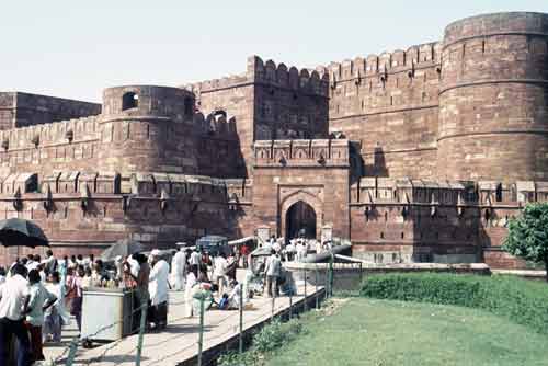 red fort in delhi-AsiaPhotoStock
