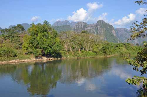 reflect vang vieng-AsiaPhotoStock