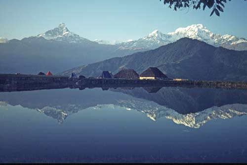 nepal reflection-AsiaPhotoStock