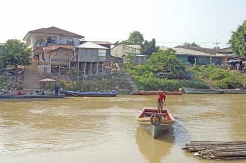 river crossing-AsiaPhotoStock