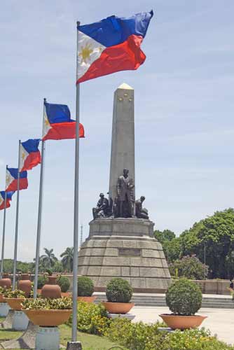 rizal park flags-AsiaPhotoStock