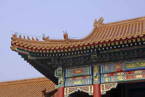 forbidden city roof-AsiaPhotoStock
