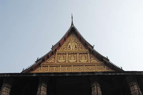 roof of ko phra keo-AsiaPhotoStock