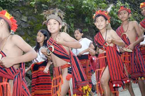 ifugao boys running-AsiaPhotoStock