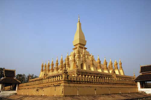 sacred golden stupa-AsiaPhotoStock