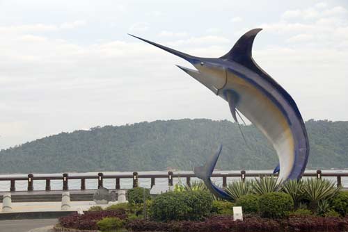 sail fish monument-AsiaPhotoStock