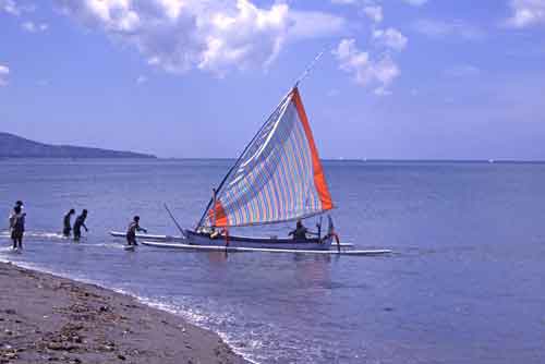 sail boat flores-AsiaPhotoStock