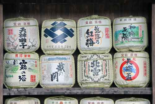 sake casks-AsiaPhotoStock