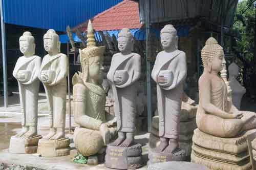 sandstone statues-AsiaPhotoStock