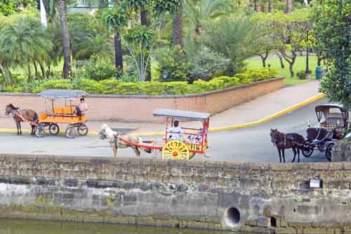 intramuros carriages-AsiaPhotoStock