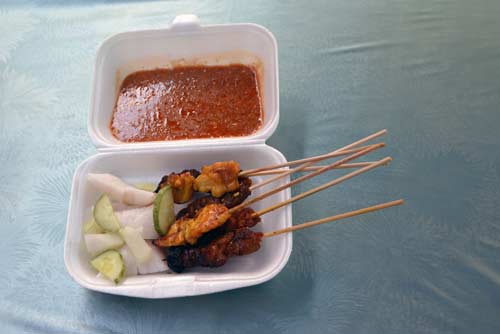 satay for lunch-AsiaPhotoStock