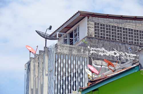 satellite dishes phuket-AsiaPhotoStock